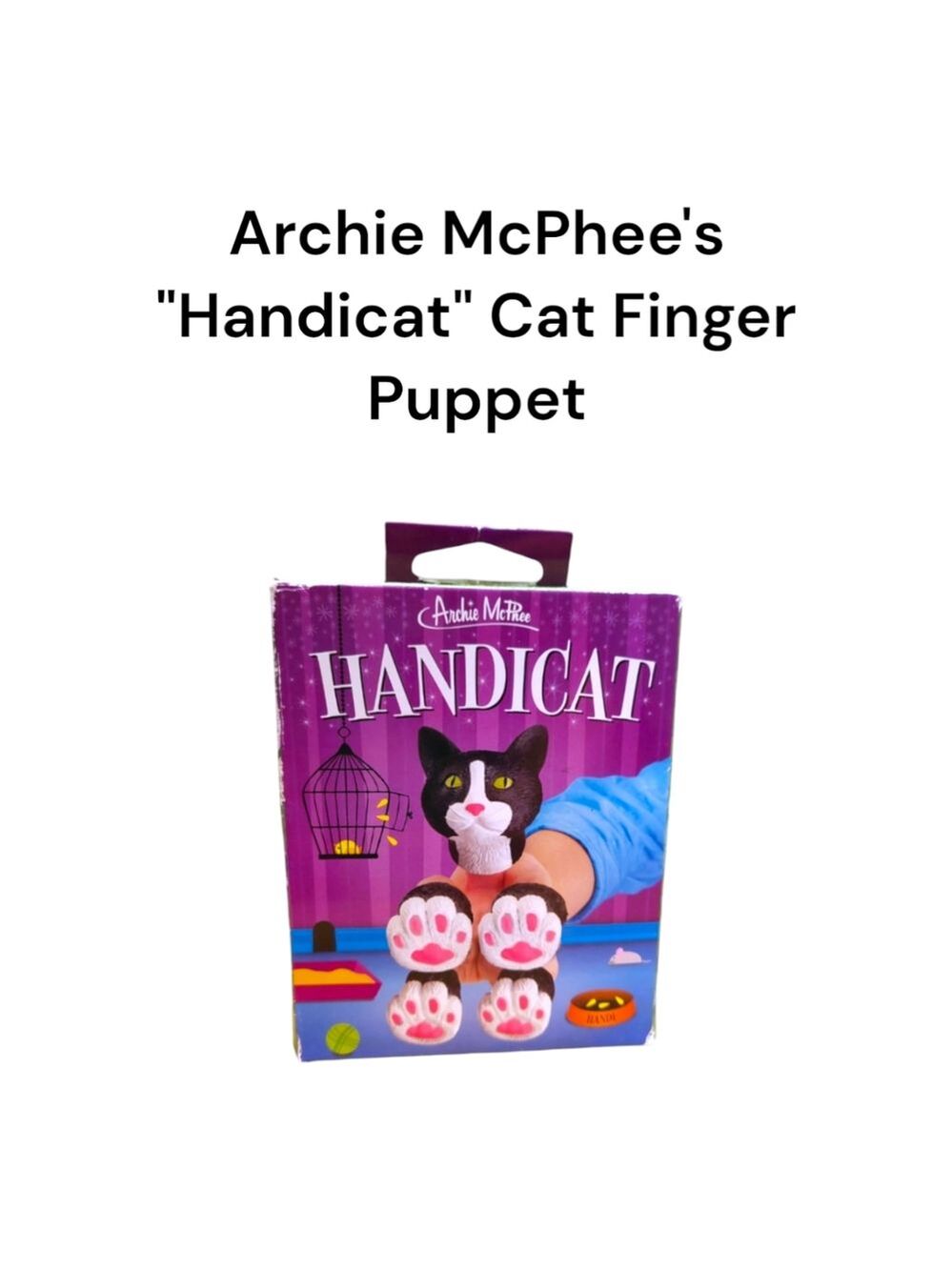 Archie McPhee "HandiCat" Cat Hand Puppet